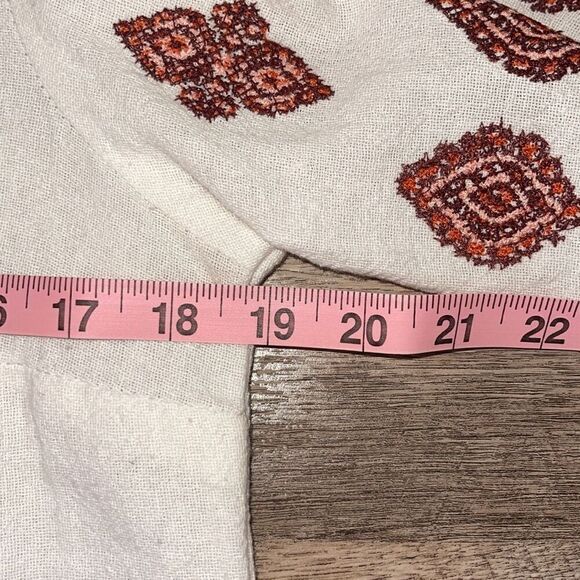 Michael Michael Kors Womens Embroidered Aztec Bohemian Shift Mini Dress Size 6 - Picture 10 of 11